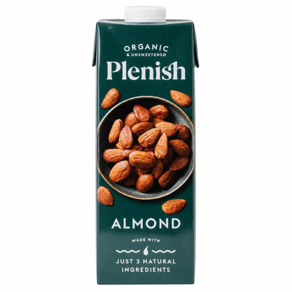 Plenish Organic Almond Longlife Dairy Free Drink 1L