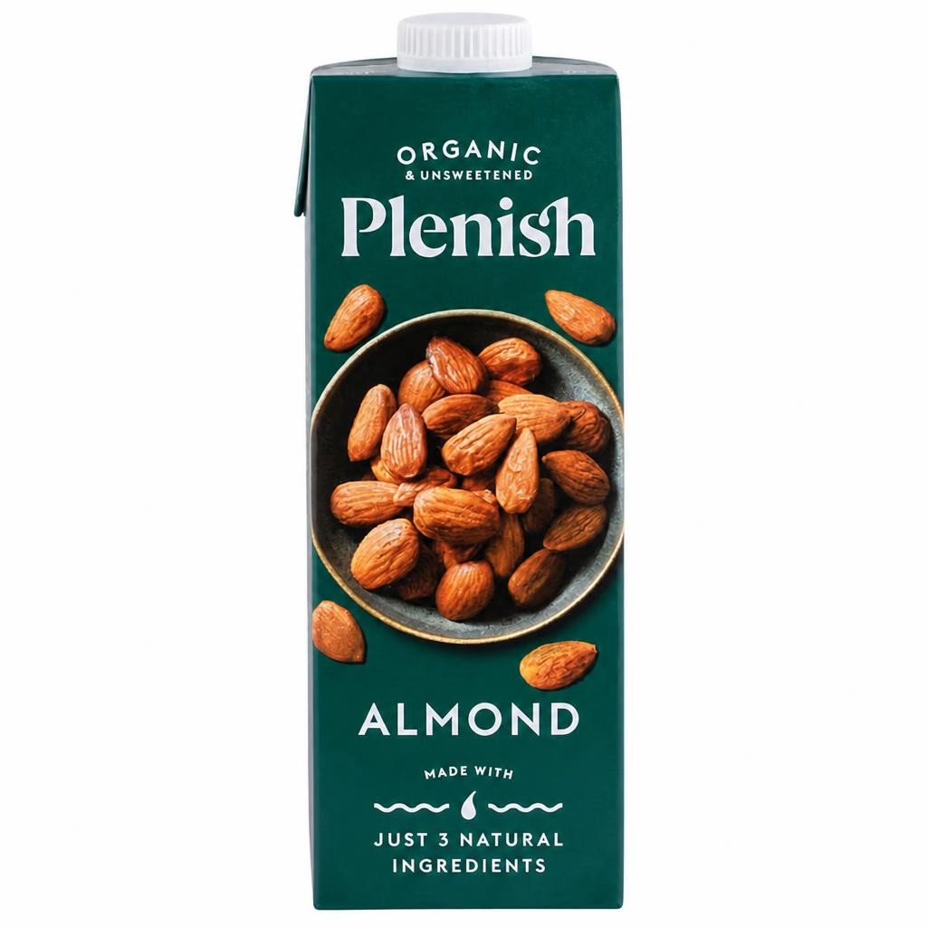 Plenish Organic Almond Longlife Dairy Free Drink 1L