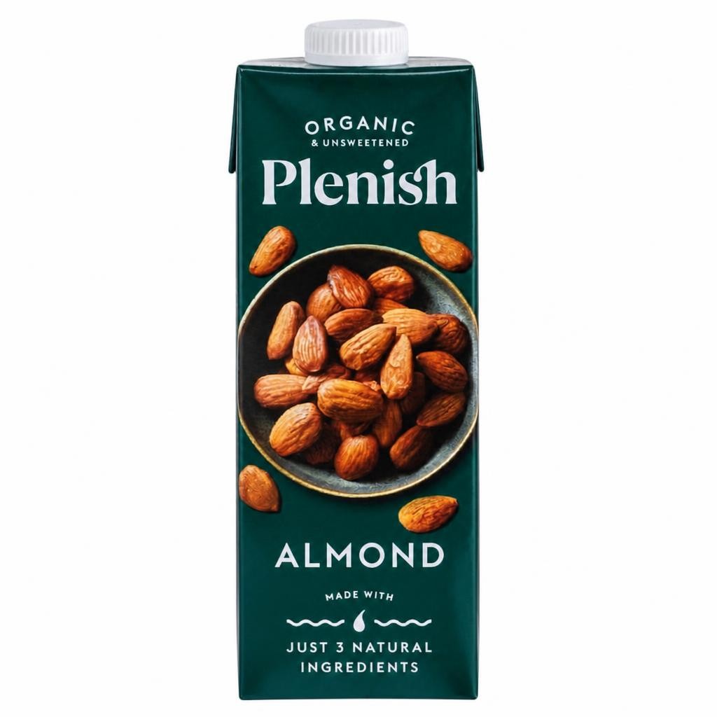 Plenish Organic Almond Longlife Dairy Free Drink 1L
