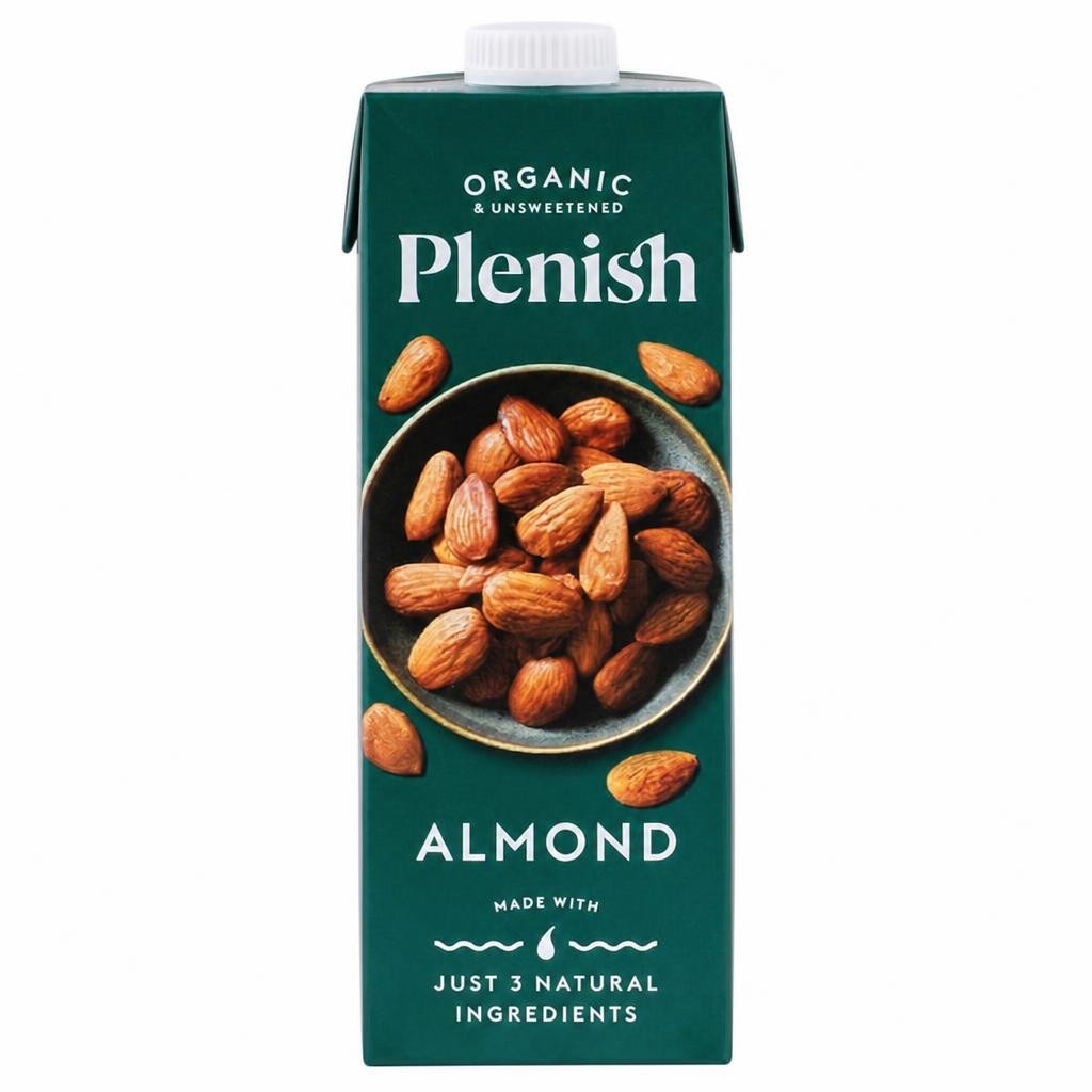 Plenish Organic Almond Longlife Dairy Free Drink 1L
