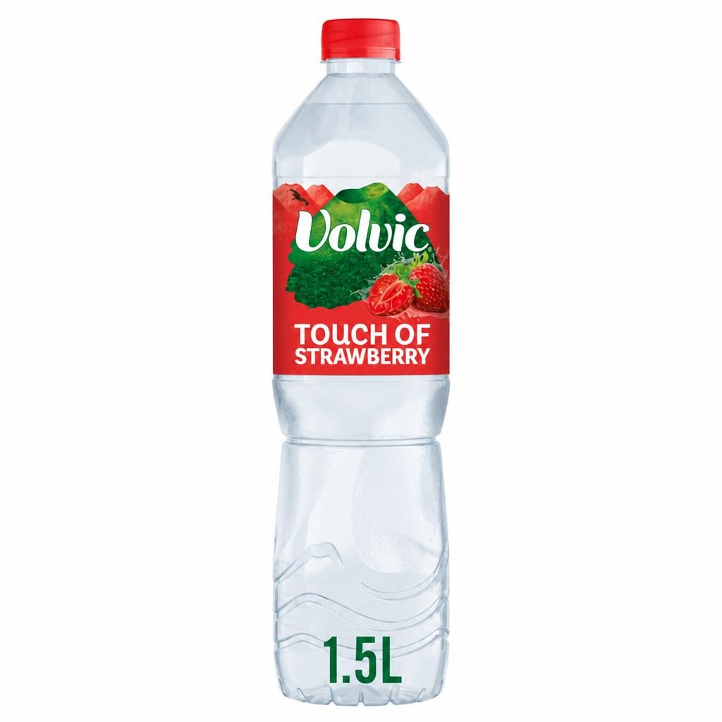 Volvic Touch of Fruit Strawberry Still Flavoured Water 1.5L