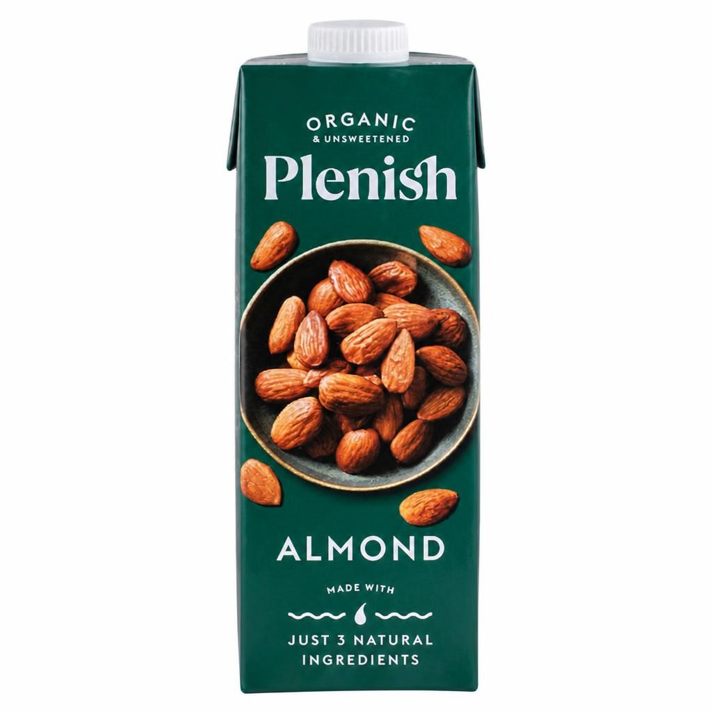 Plenish Organic Almond Milk Dairy Alternative Chilled 1L
