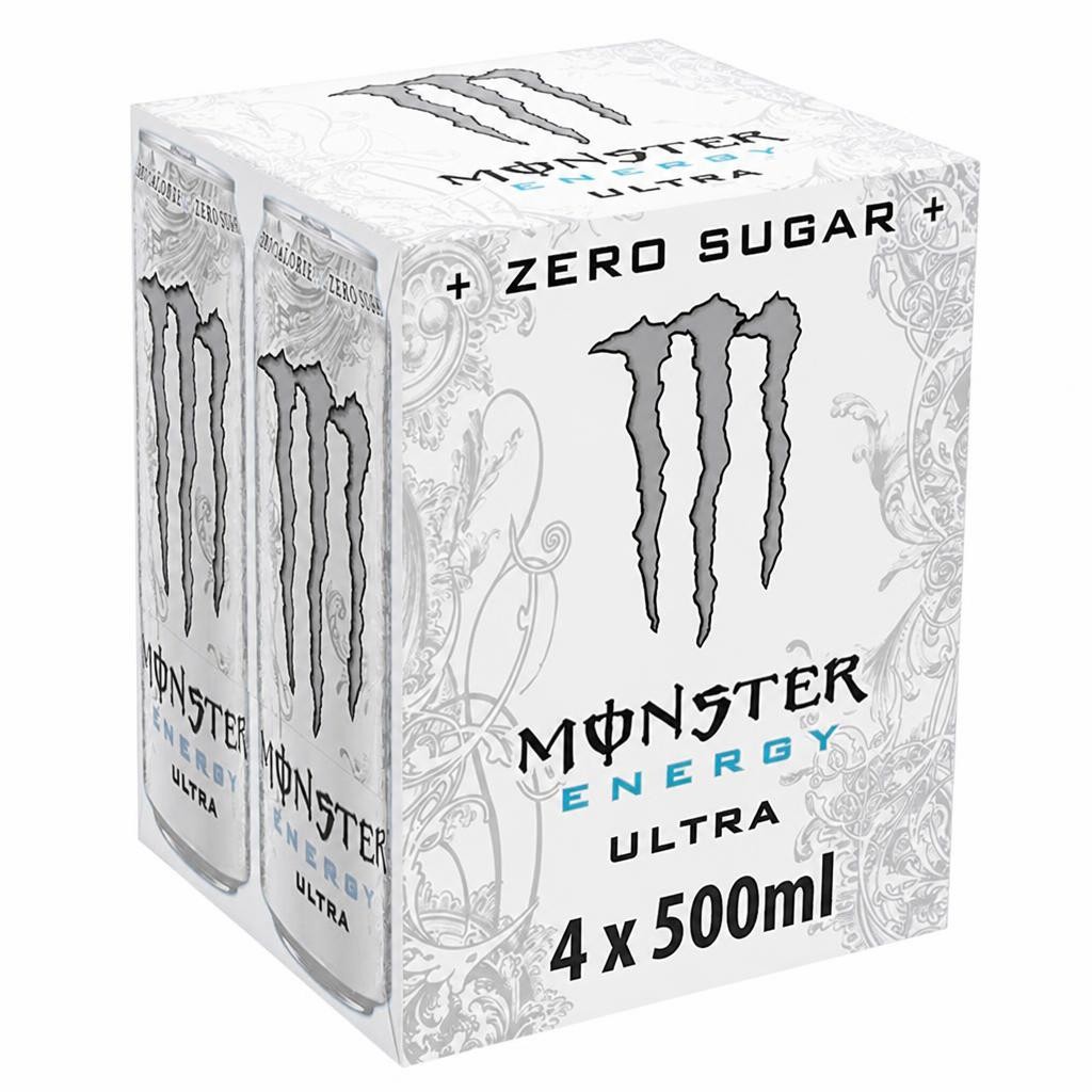 Monster Energy Drink Ultra 4x500ml