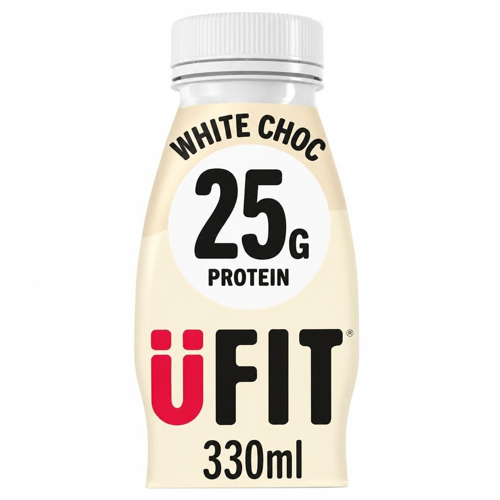 UFIT High Protein Milkshake - White Chocolate 330ml