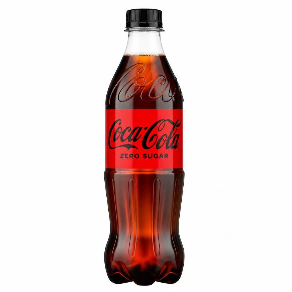 Coca-Cola Zero Sugar Soft Drink Bottle 500 mL