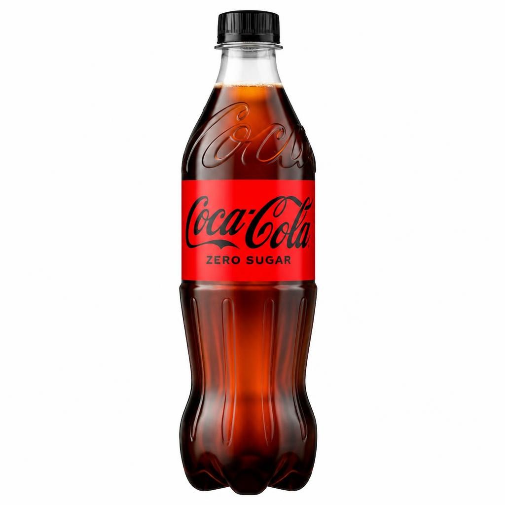 Coca-Cola Zero Sugar Soft Drink Bottle 500 mL