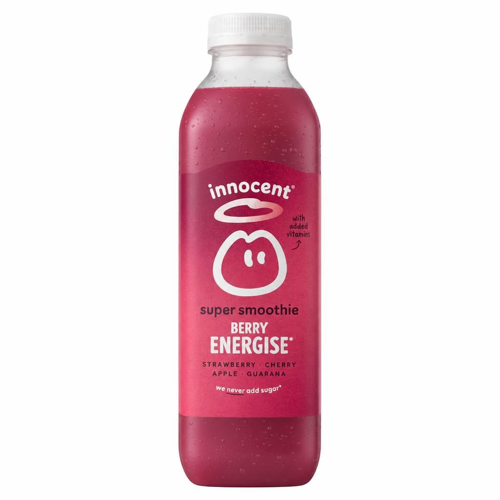 Innocent Super Smoothie Energise, Strawberry & Cherry 750ml