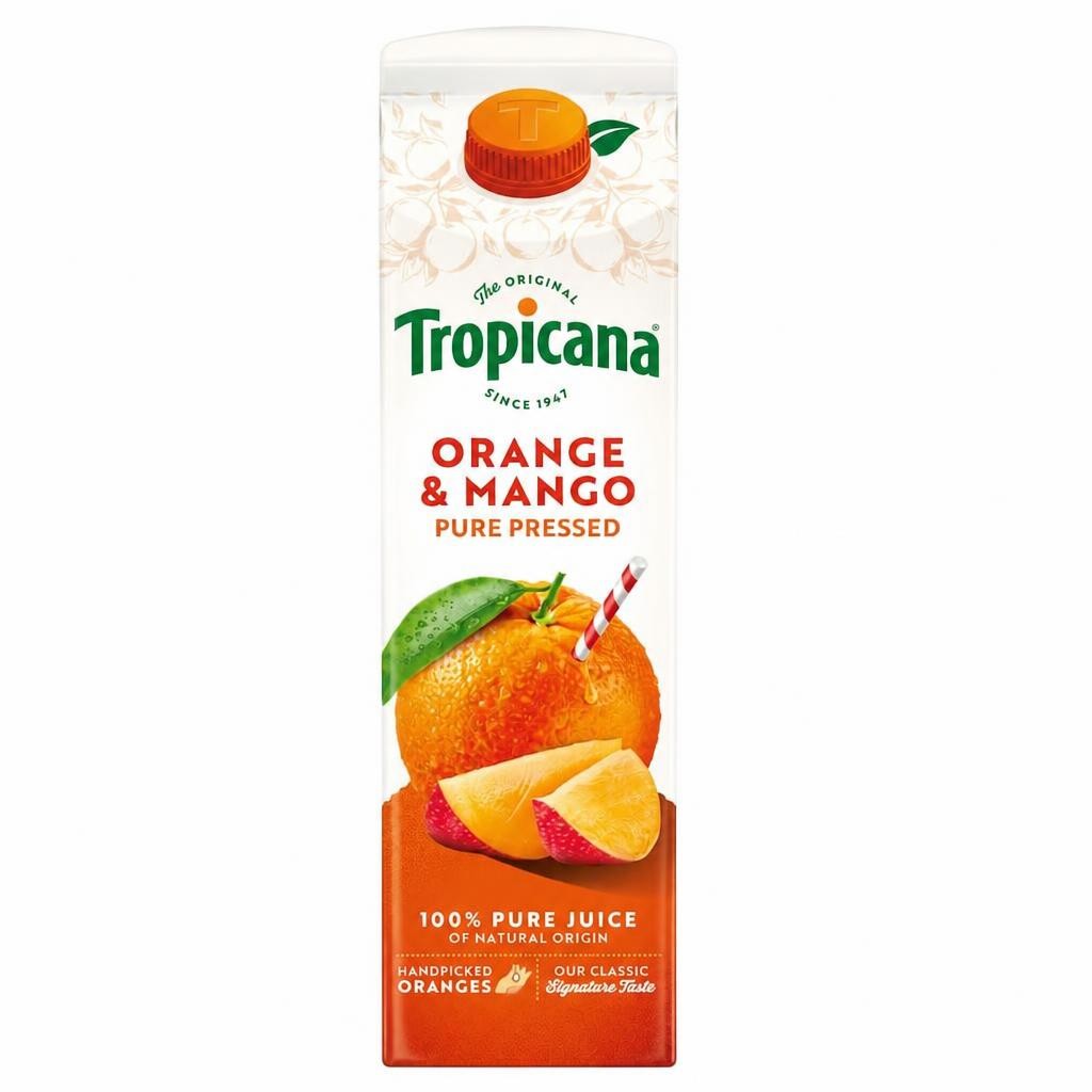 Tropicana Orange & Mango Juice 850Ml