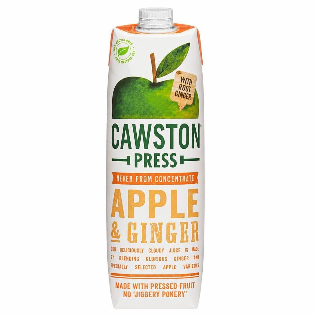Cawston Press Apple & Ginger Juice 1 Litre