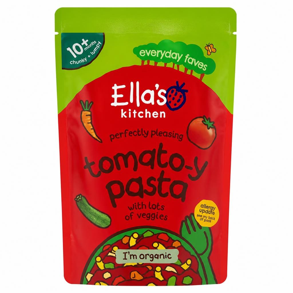Ella's Kitchen Organic Tomato Pasta Baby Food Pouch 10m+ 190g