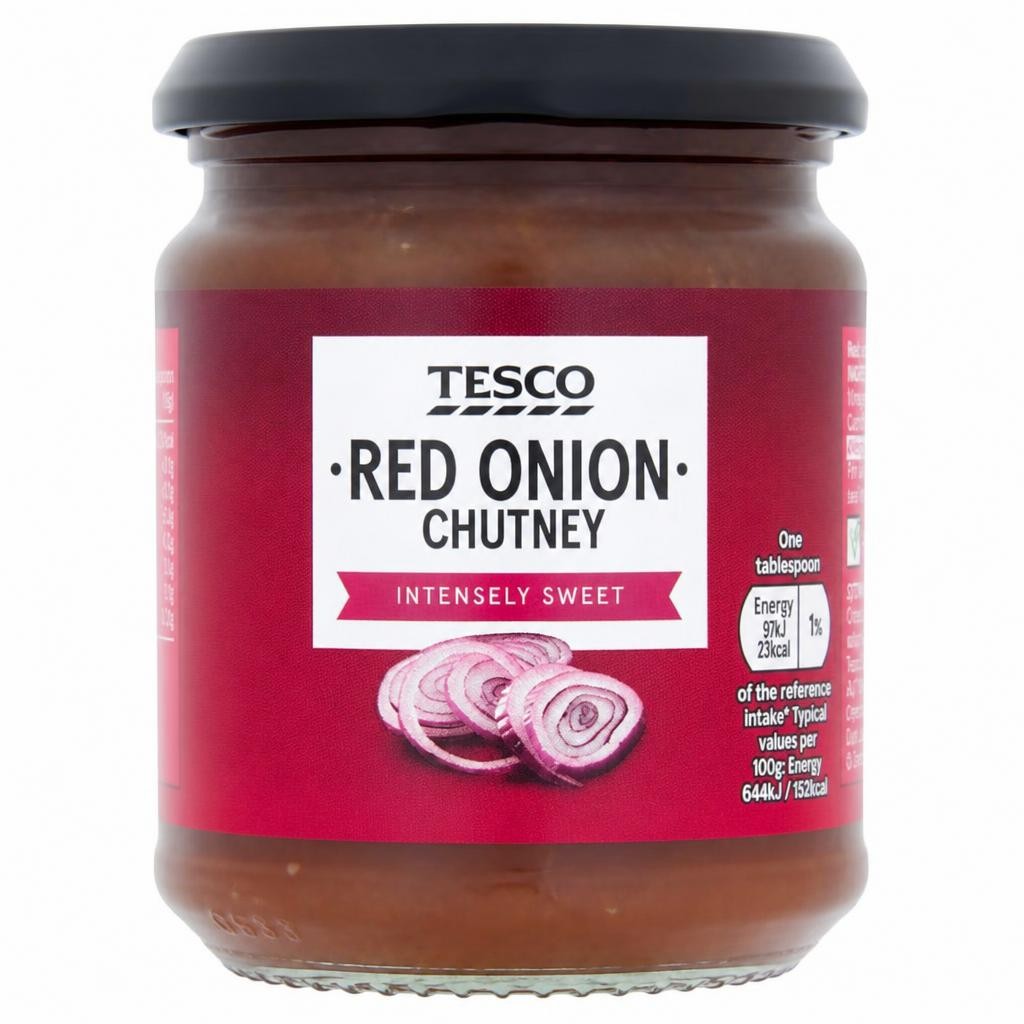 Tesco Red Onion Chutney 295G