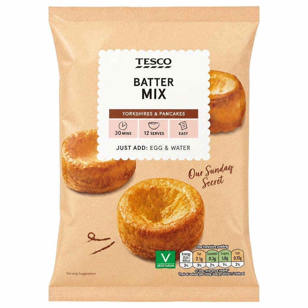 Tesco Batter Mix 130G