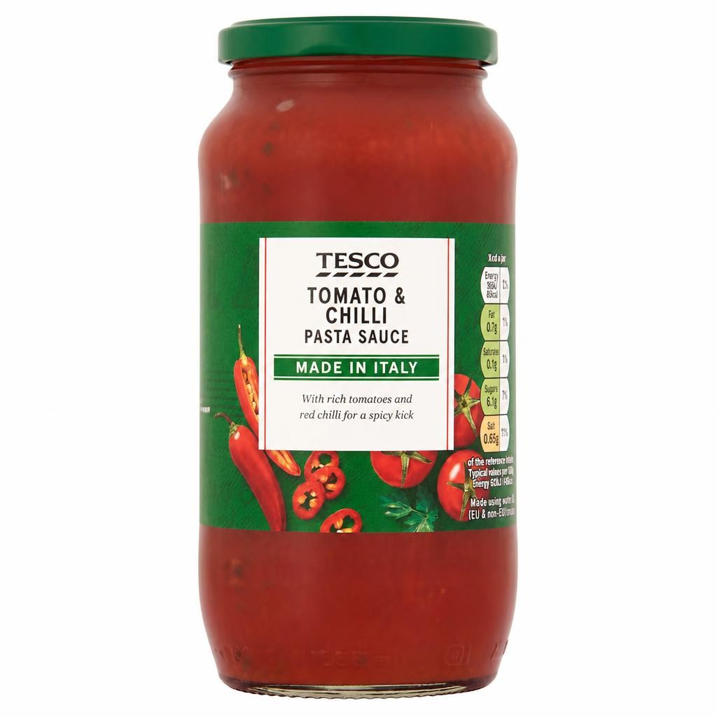 Tesco Tomato & Chilli Pasta Sauce 500G