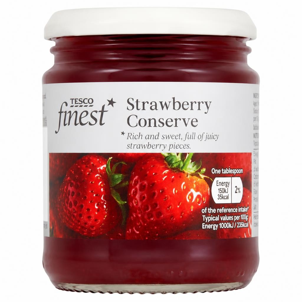 Tesco Finest Strawberry Conserve 340G