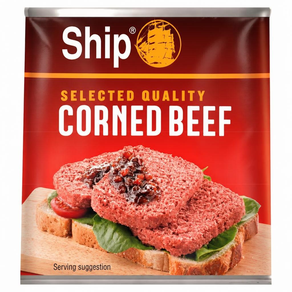 Ship Corned Beef 340G