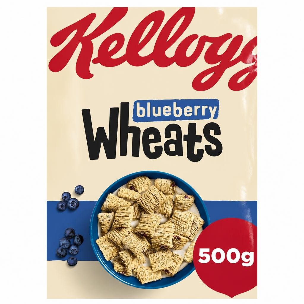 Kellogg's Blueberry Wheats 500g