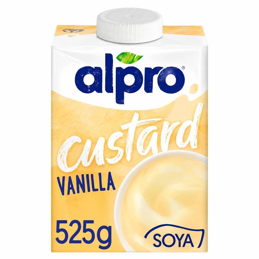 Alpro Vanilla Dairy Free Soya Custard 525g