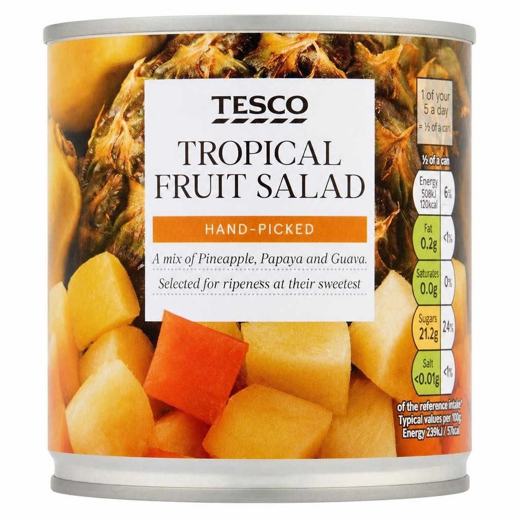 Tesco Tropical Fruit Salad 425G