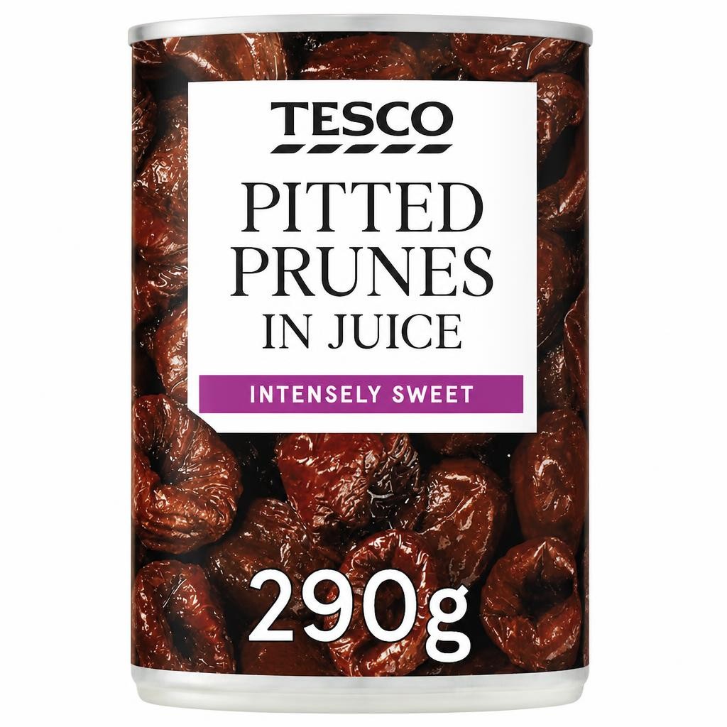 Tesco Pitted Prunes In Juice 290G