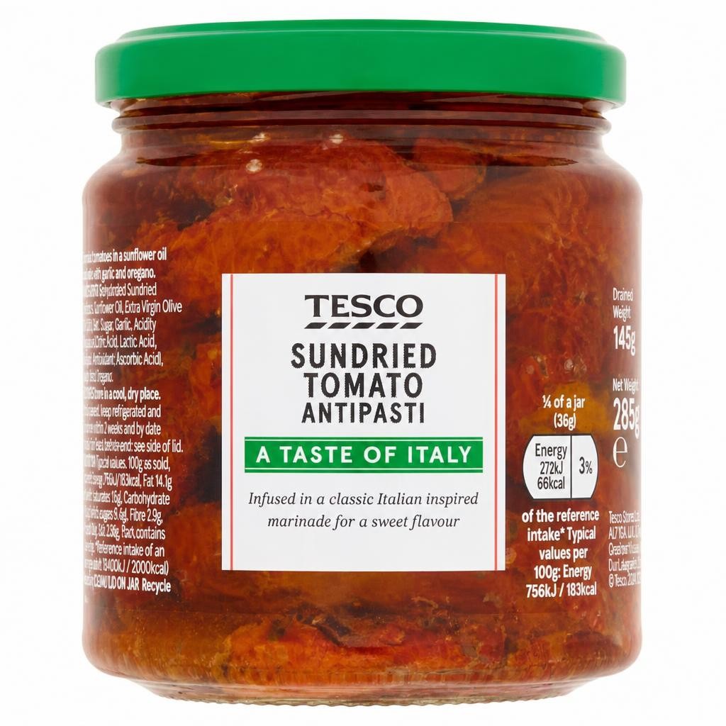 Tesco Sun Dried Tomatoes 285G