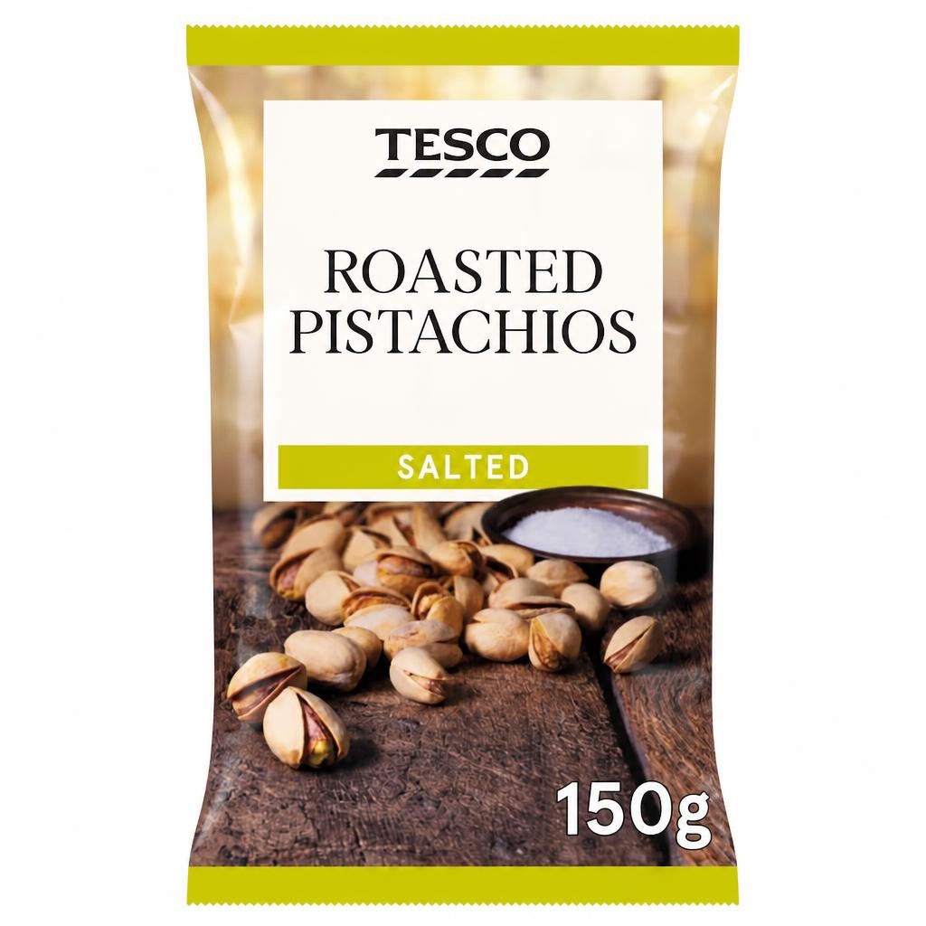 Tesco Roasted & Salted Pistachios 150G