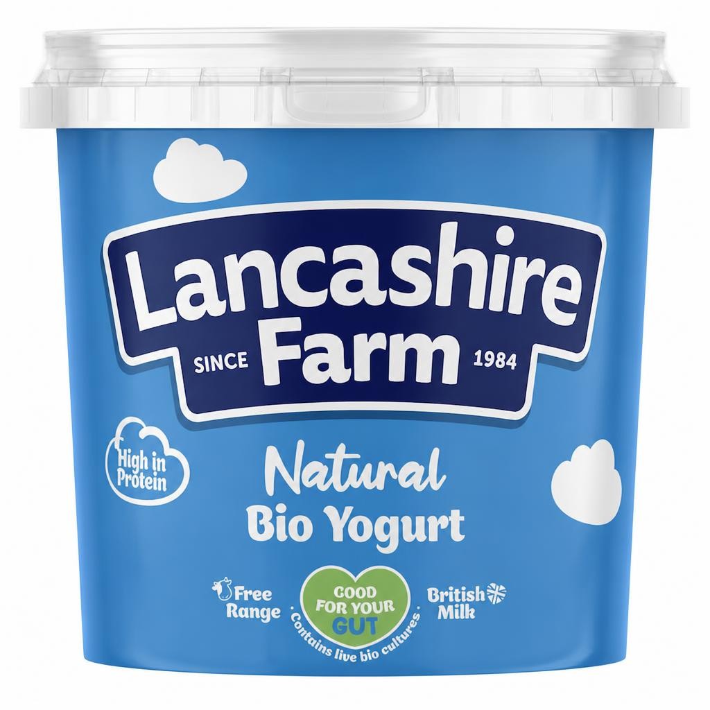 Lancashire Farm Whole Milk Yogurt 1Kg