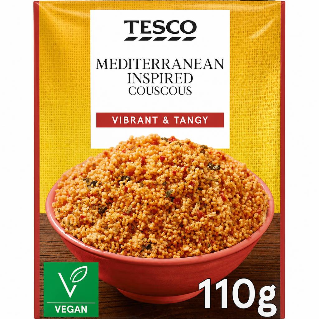 Tesco Mediterranean Style Couscous 110G