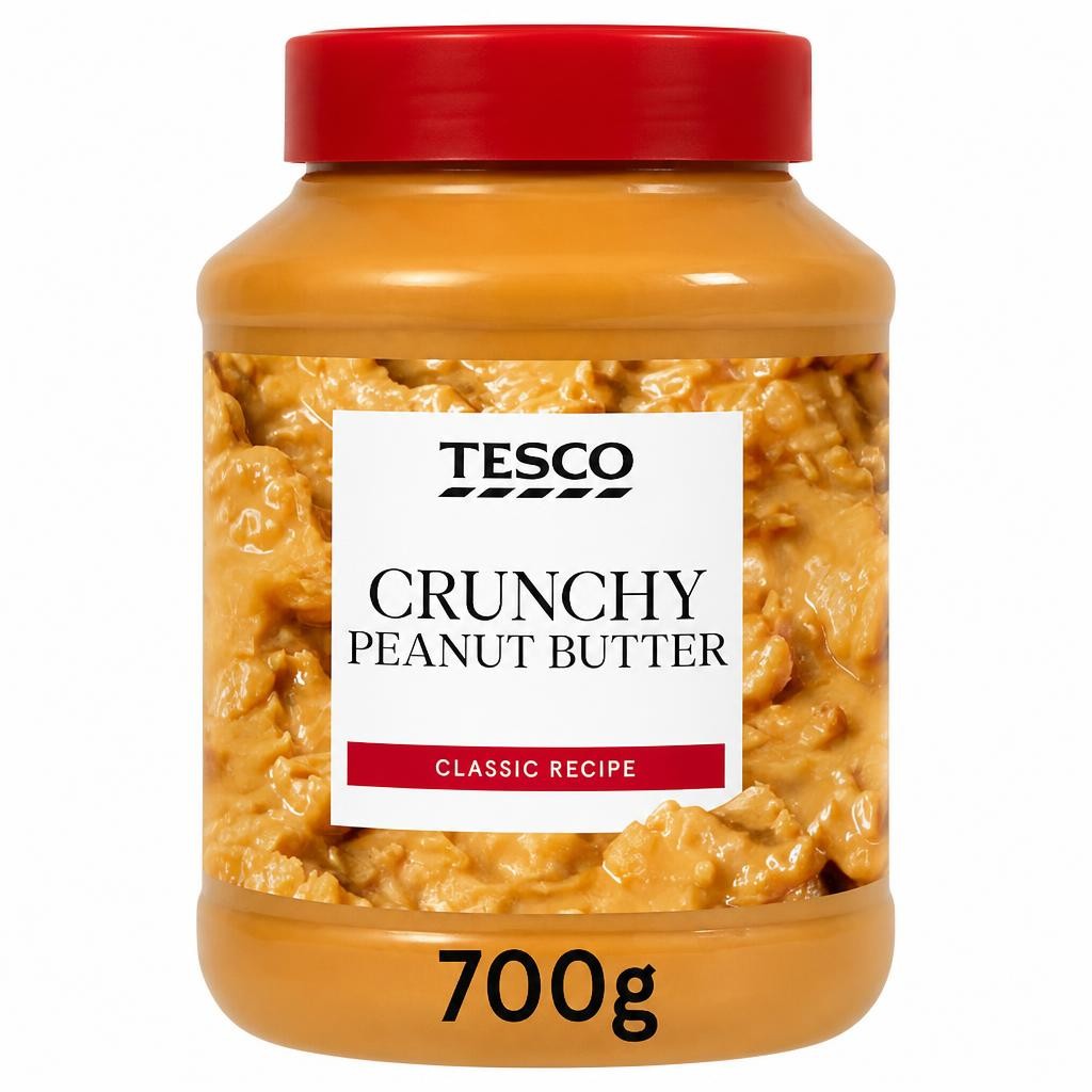 Tesco Crunchy Peanut Butter 700G
