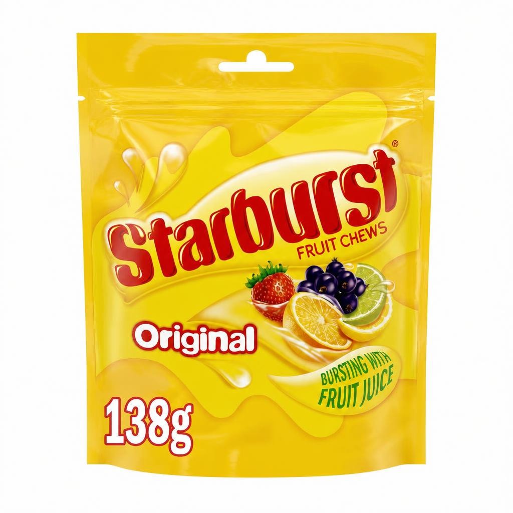 Starburst Original Fruit Chews 138G