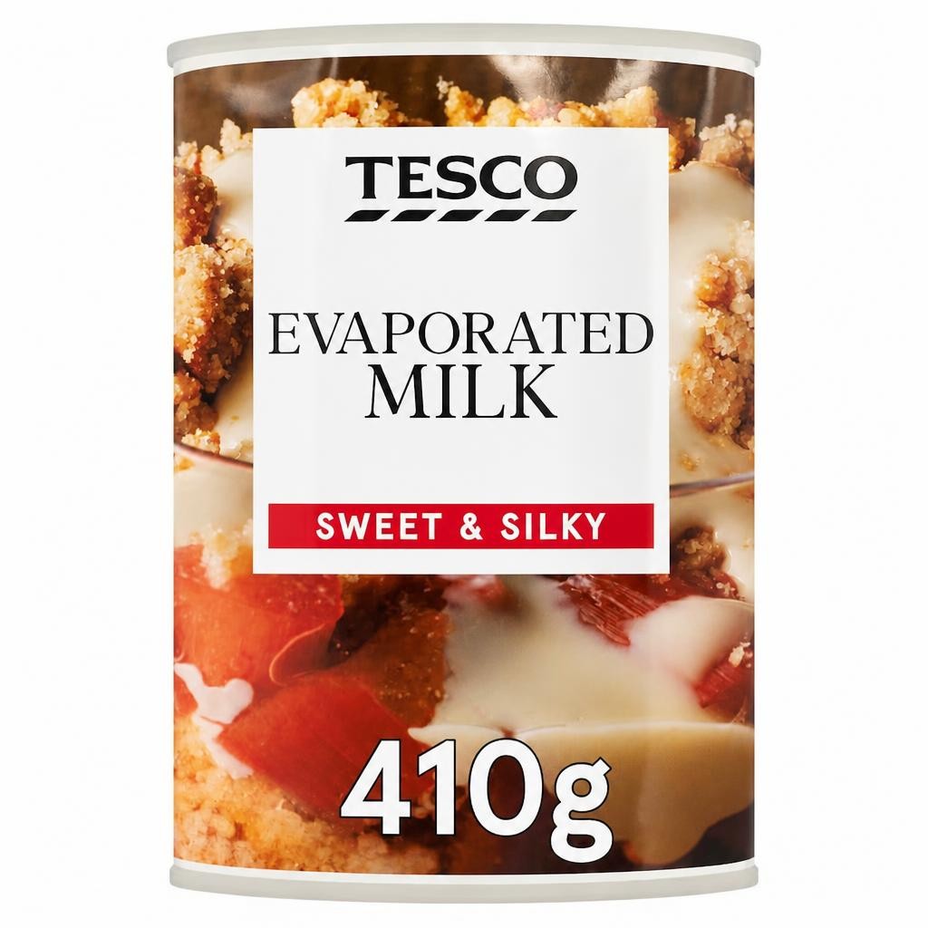 Tesco Evaporated Milk 410G