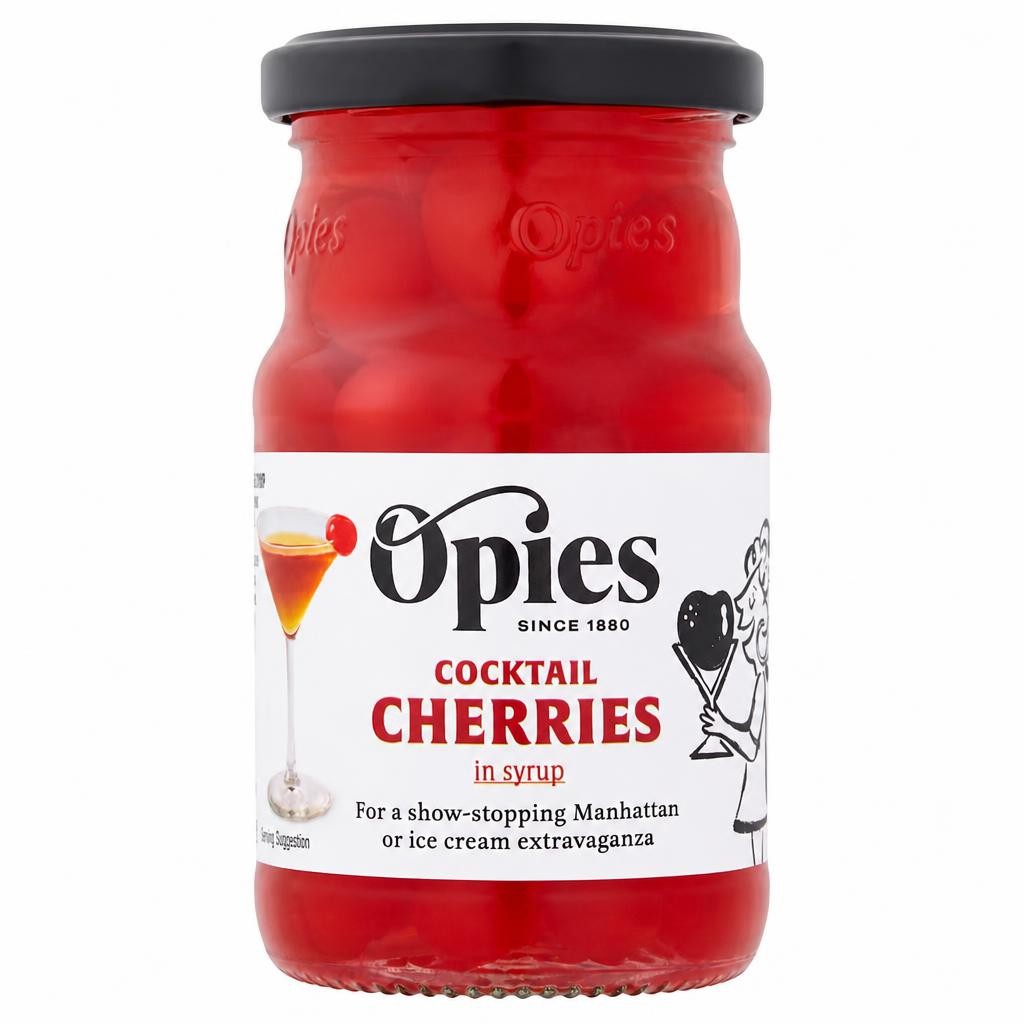 Opies Cocktail Cherries Maraschino 225G