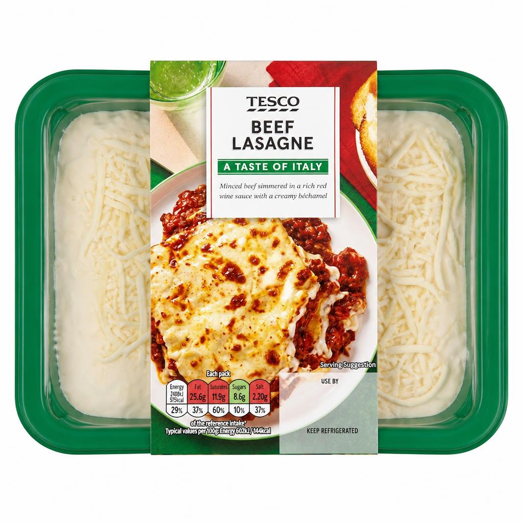 Tesco Beef Lasagne 400G