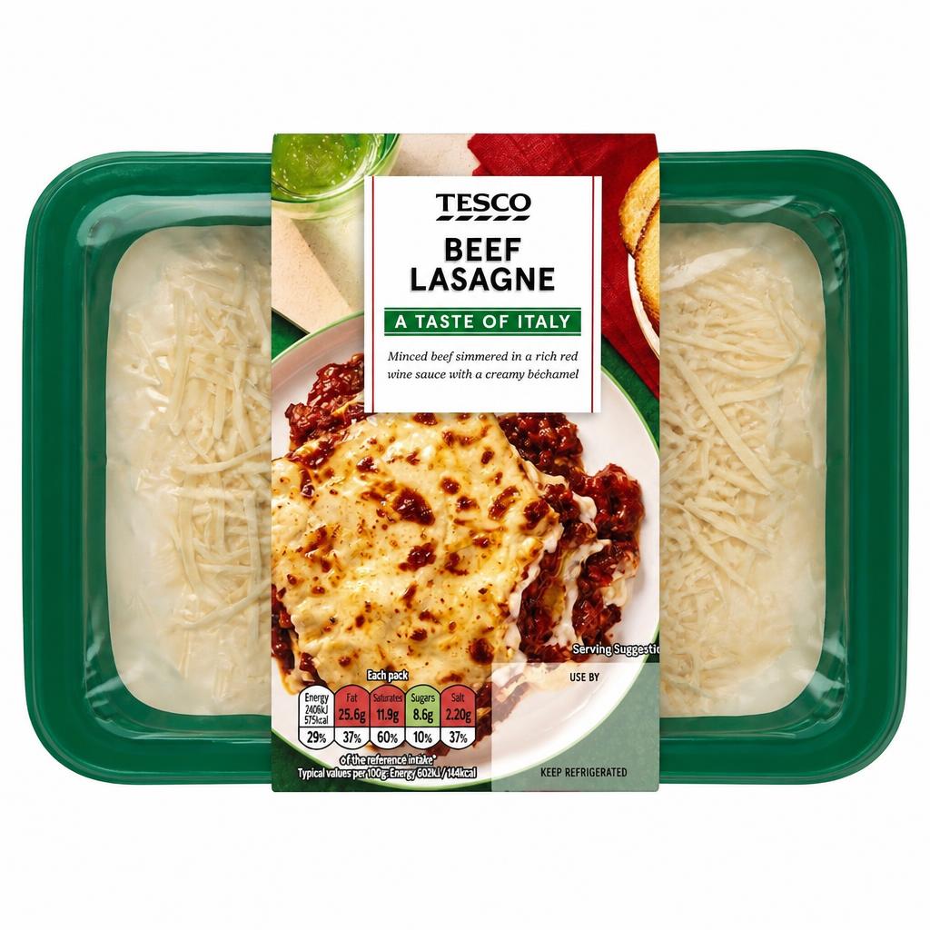 Tesco Beef Lasagne 400G