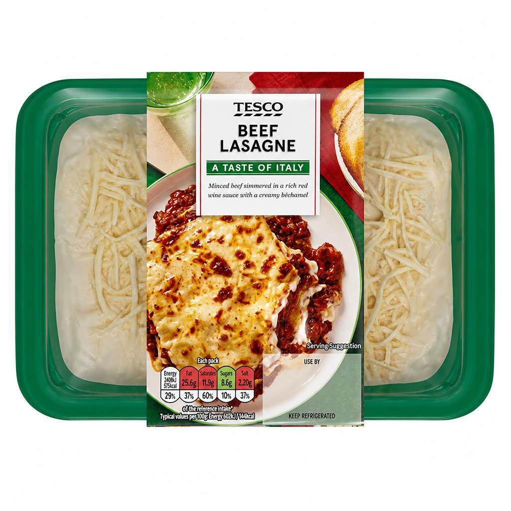 Tesco Beef Lasagne 400G