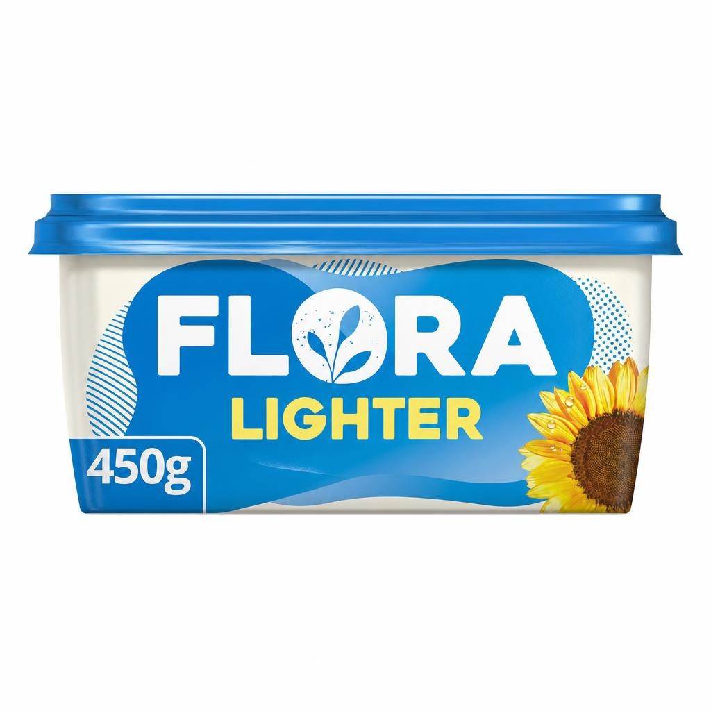 Flora Lighter Spread With Natural Ingredients 450G