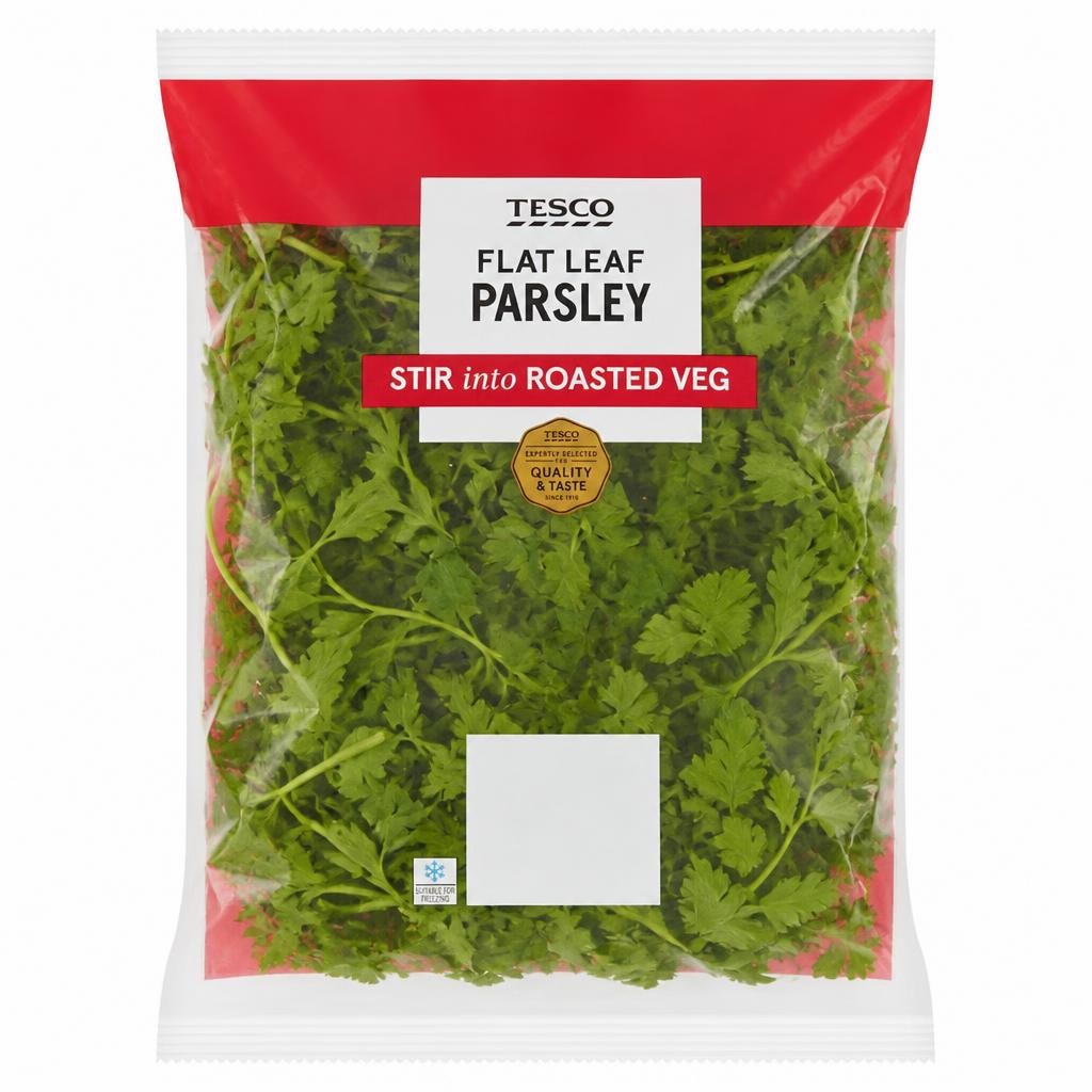 Tesco Flat Leaf Parsley 100G