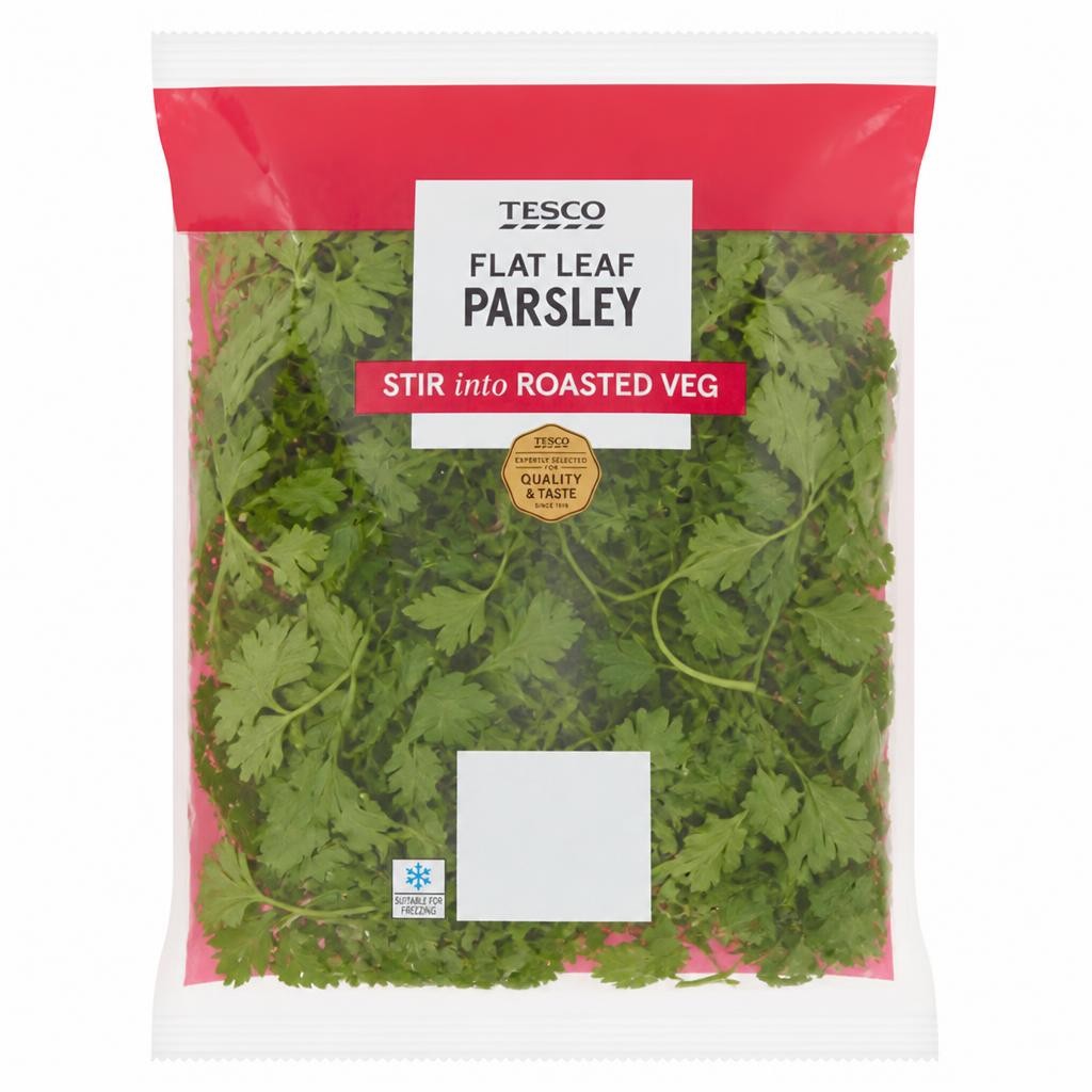 Tesco Flat Leaf Parsley 100G