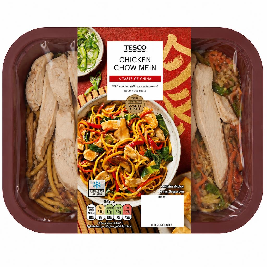 Tesco Chicken Chow Mein 400G
