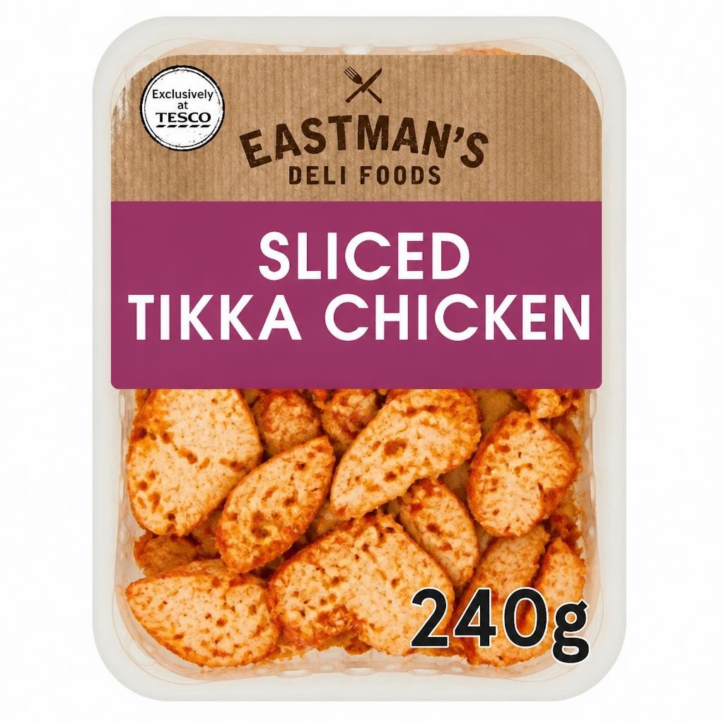 Eastman's Sliced Cooked Chicken Tikka 240G