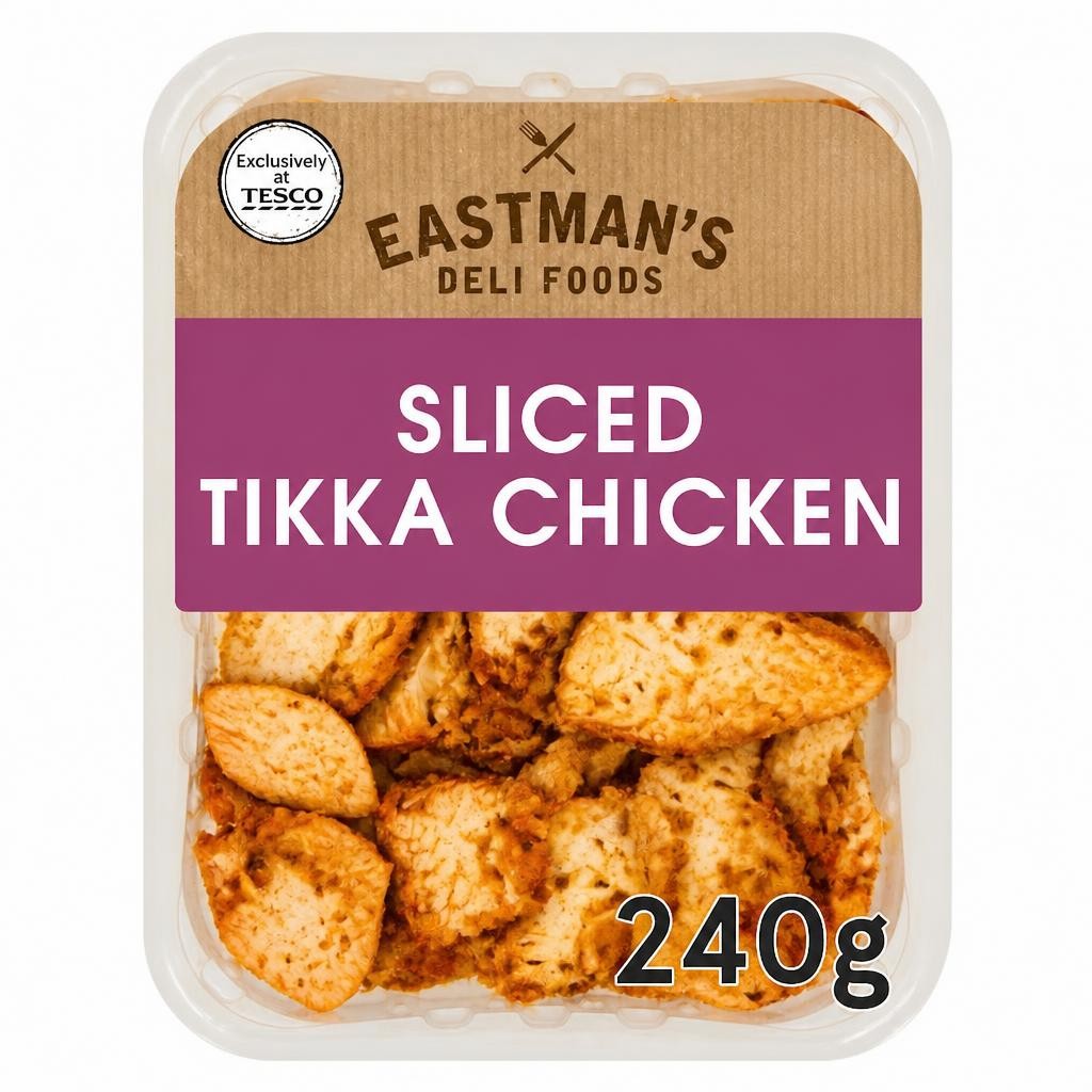 Eastman's Sliced Cooked Chicken Tikka 240G