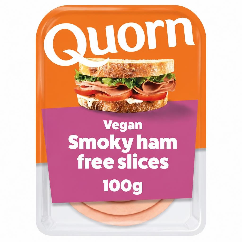 Quorn Vegan Smoky Ham Free Slice 100G
