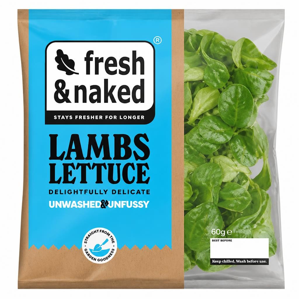 Fresh & Naked Just Lambs Lettuce 60G