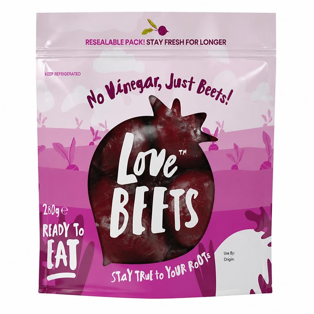 Love Beets No Vinegar Beetroot Pouch 280g