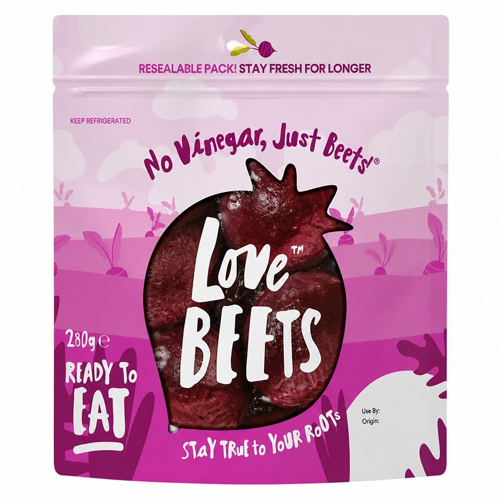 Love Beets No Vinegar Beetroot Pouch 280g