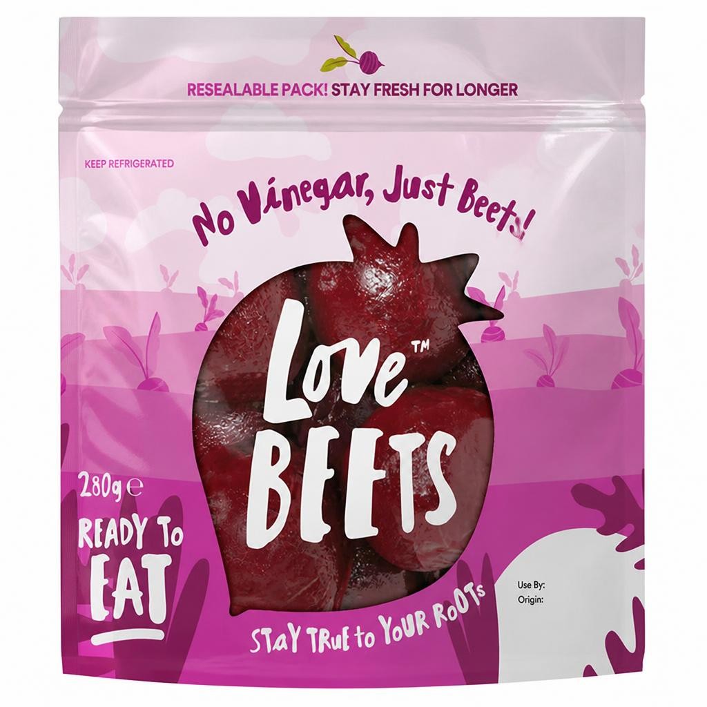 Love Beets No Vinegar Beetroot Pouch 280g