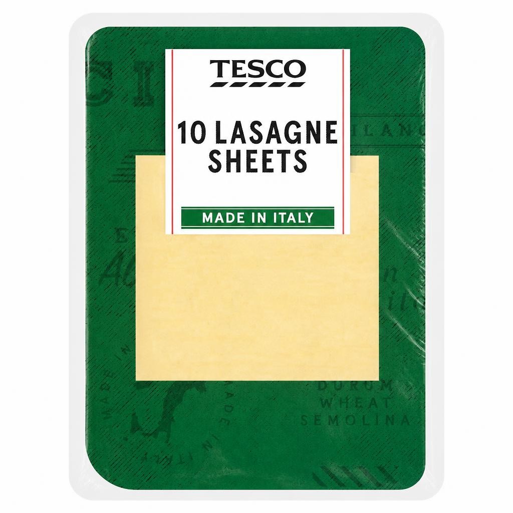 Tesco Fresh Lasagne Sheets 250G