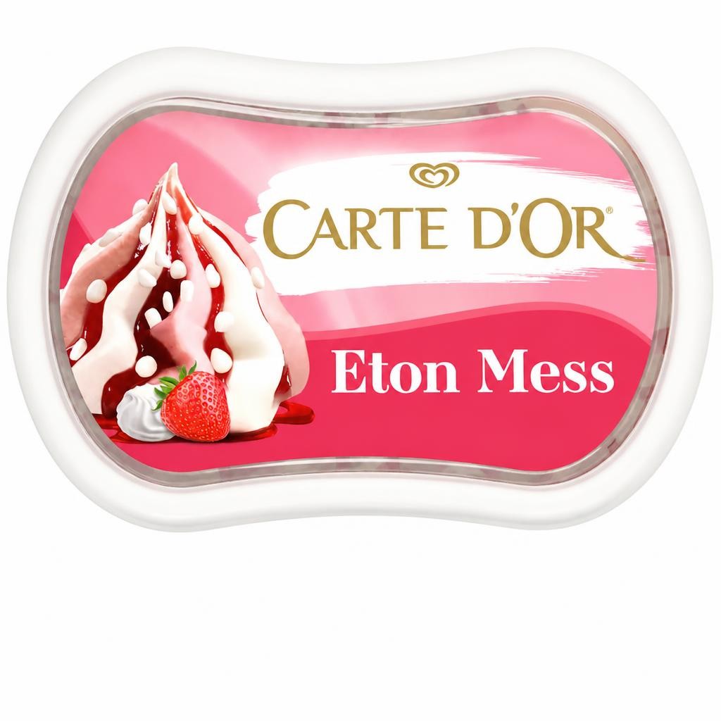 Carte D'Or Mini Pots Eton Mess Ice Cream Tub 200ml