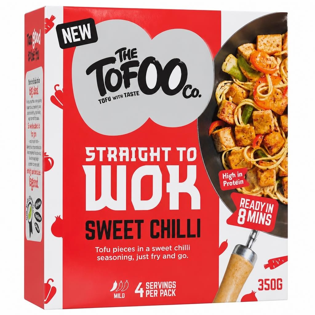 The Tofoo Co. Straight To Wok Sweet Chilli Tofu 350g