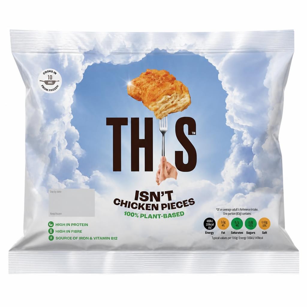 This Isn't Chicken Lightly Seasoned Pieces 250G