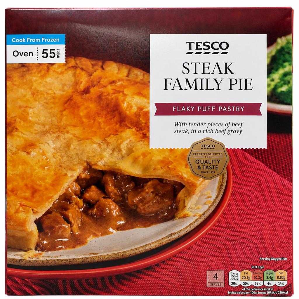 Tesco Steak Family Pie 700g